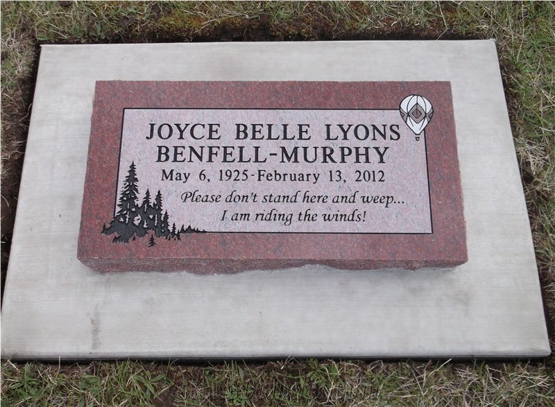 Flat Style Headstone for European & Us Market