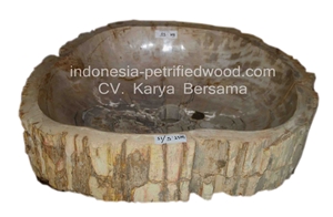 Petrified Wood Sinks and Bowls