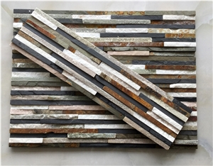 China Nature Slate Culture Stone,Wall Panel,Stacked Stone,Veneer,Wall Cladding,Ledgestone,Decorative Stone for Interior and Exterior