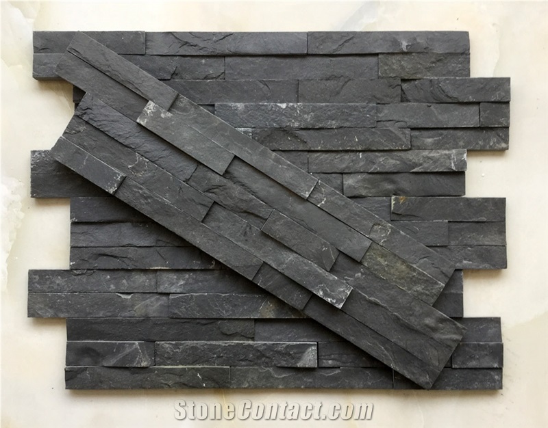 Cultured Green Slate Stone Panels for Decoration