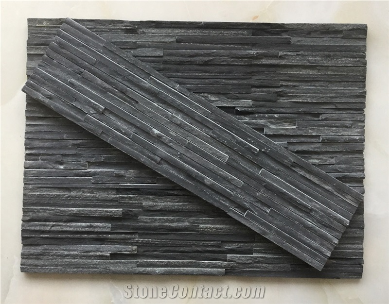 Cultured Green Slate Stone Panels for Decoration