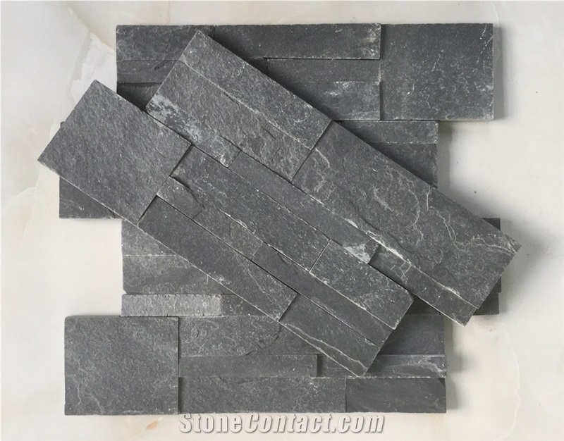 Cultured Green Slate Stone Panels for Decoration