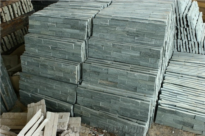 Grey Cement Slate Slabs Cement Composite Slate Panels