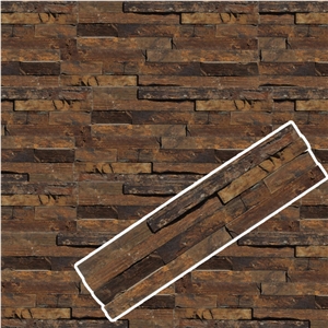 Hebei Rusty Quartzite Cement Culture Stone/Z Cladding/Stacked Stone/ Stone Veneers