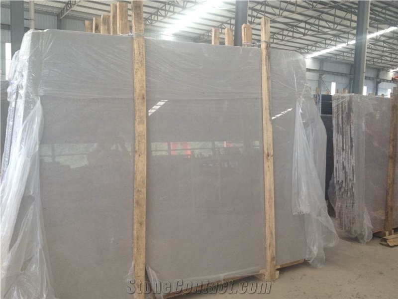 China Beige Cinderella Milano Grey Shay Grey Polished Marble Tile, Slab