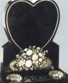 China Black Granite Tombstone,Headstone,Gravestone