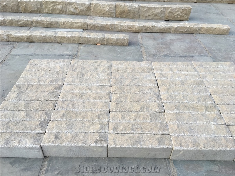China Yellow Sandstone Wall Stone