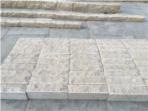 China Yellow Sandstone Wall Stone