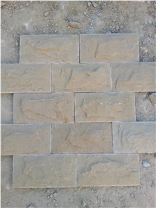China Yellow Sandstone Wall Stone