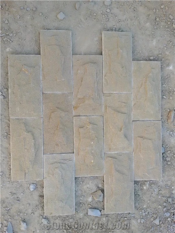 China Yellow Sandstone Wall Stone