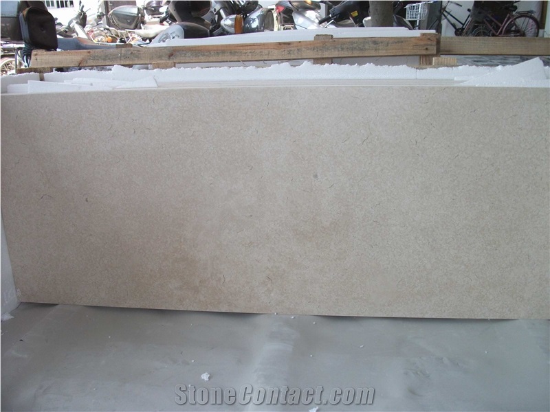 Egyptian Cream Beige Yellow Sunny Siena Sinai Marble Polished Bathroom Top Sink Countertop