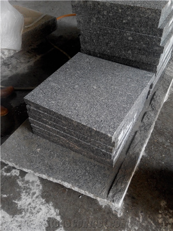 G603 China Light Grey Sesame White Padang White Silver Grey Granite Tile Slab Granite Flooring Tiles