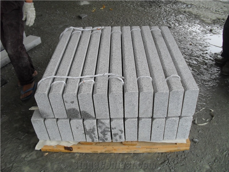 G603 China Sesame White Curbstone