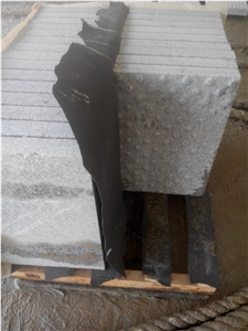 G603 White Sesame Crystal Sandblast Tactile Blind Paver