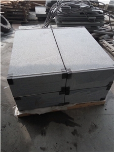 G654 China Dark Grey Impala Kobra Padang Dark Granite Stair Gate Step/ Deck Steps