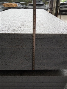G654 China Dark Grey Impala Kobra Padang Dark Granite Stair Gate Step/ Deck Steps