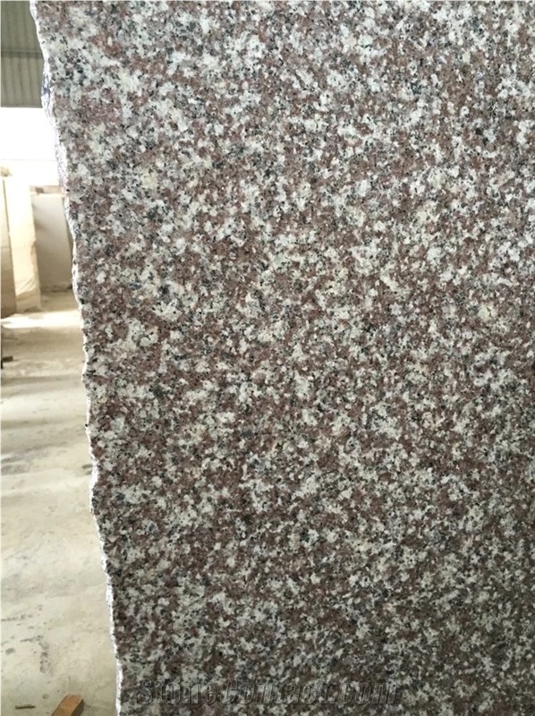 G664 Granite China Pink Rosa Luna Pearl Ruby Red Violet Luoyuan Red Polished Slabs & Tiles