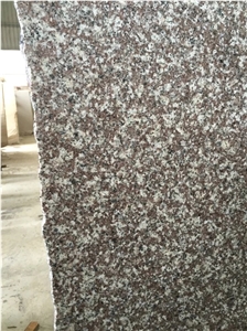 G664 Granite China Pink Rosa Luna Pearl Ruby Red Violet Luoyuan Red Polished Slabs & Tiles