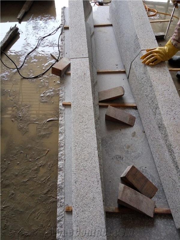 G623 China Grey Rosa Beta Bianco Sardo Kerbstone