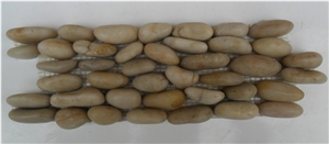 River Stone,Pebbles,Colorful Pebbles,Round Pebbles,Yellow River Stone,Small Shape Pebbles,Polished Pebbles,Pebble Pattern,Mixed Pebble Stone Chipped Mosaic