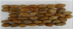 River Stone,Pebbles,Colorful Pebbles,Round Pebbles,Yellow River Stone,Small Shape Pebbles,Polished Pebbles,Pebble Pattern,Mixed Pebble Stone Chipped Mosaic