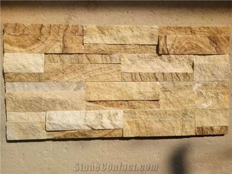 Rustic Quartize Veneer Wall Tile Culture Stone Wall Panel Ledge Stone