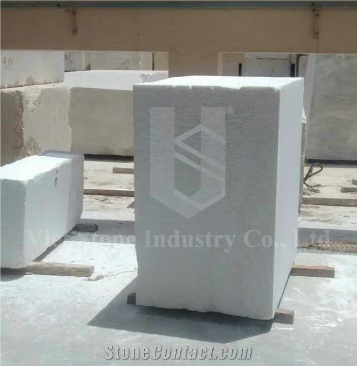 Pure White Marble Blocks, Salt White Marble Block