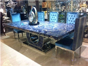 Semiprecious Stone Countertops, Tabletops,Reception Tops Mosaic Tops Nature Stone