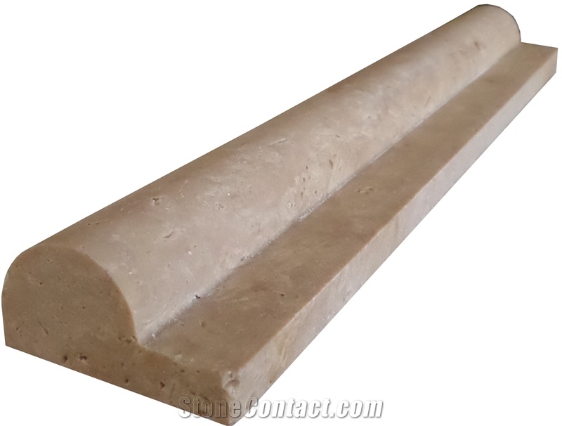 Beige Travertine Molding Rail 1024