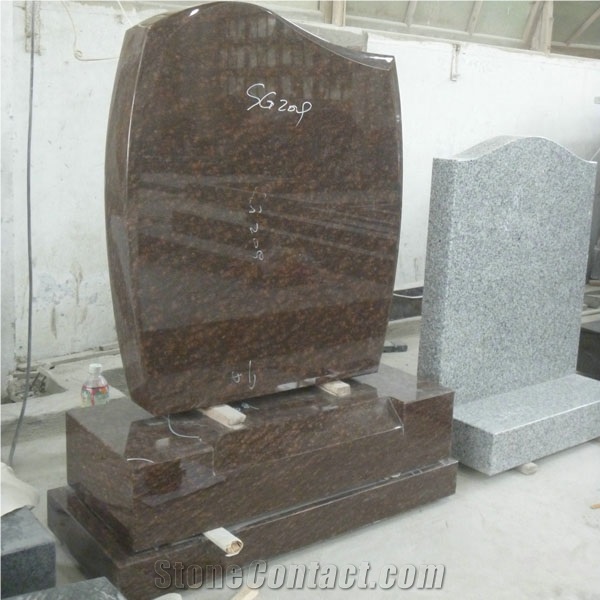 Half Ogee Serp Headstone in Cats Eye