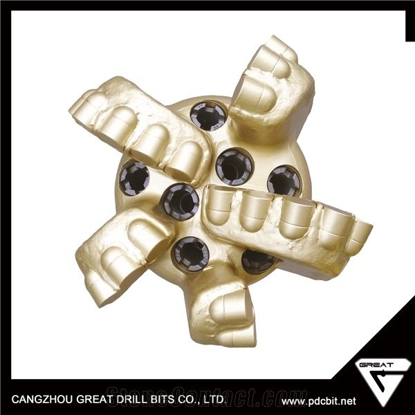 Arc Pdc Cutters Gauge Type and Pdc Drill Bit for Well Drilling
