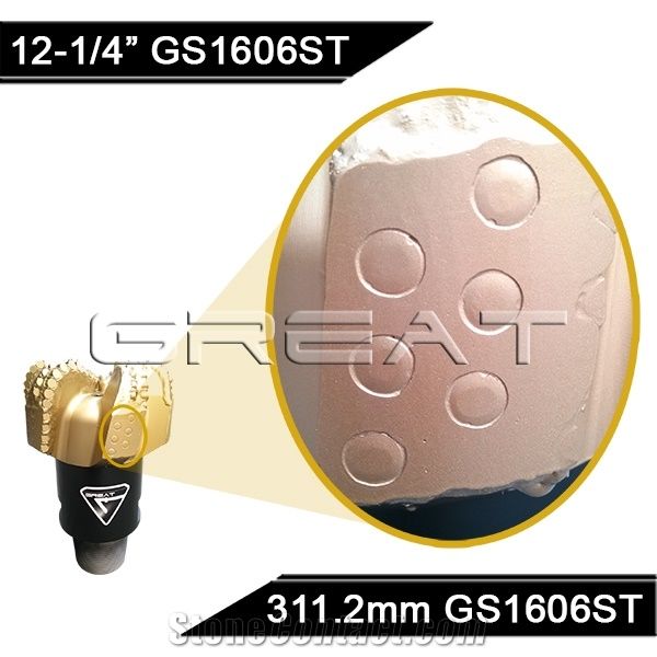high quality drilling equipment and pdc drill bit for medium hard rock