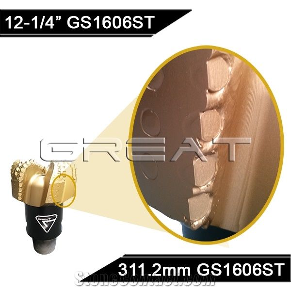 high quality drilling equipment and pdc drill bit for medium hard rock