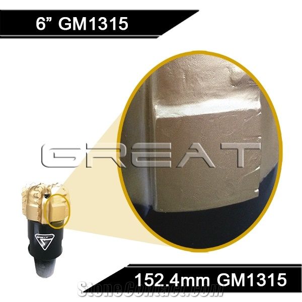 Pdc Cone Drill Bit Tungsten Carbide Material High Abrasion Pdc Cutters