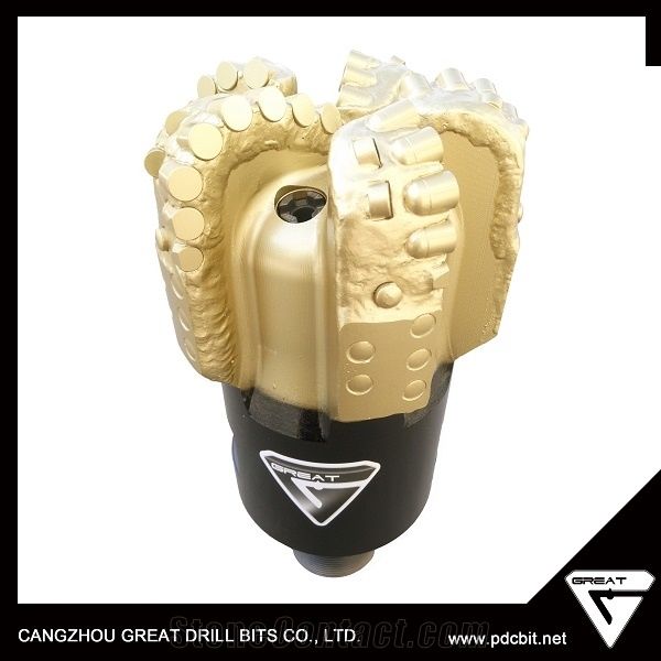 Shock Resistant Pdc Drill Bit for Gas Well Drilling