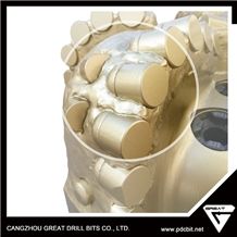 Shock Resistant Pdc Drill Bit for Gas Well Drilling