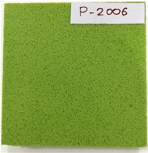 Green Quartz Stone Tiles & Slabs, Engineered Stone Tiles, Terrazzo