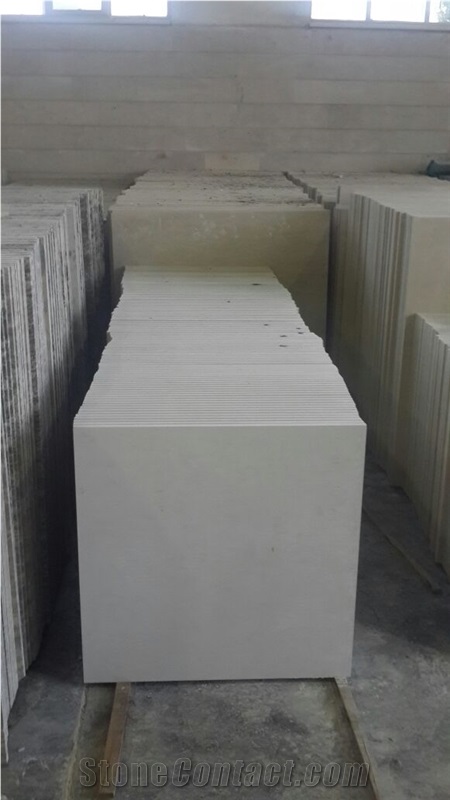 White Limestone Tiles & Slabs, Polished Limestone Flooring Tiles, Walling Tiles