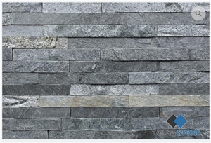 Silver Gray Quartzite Stack Stone
