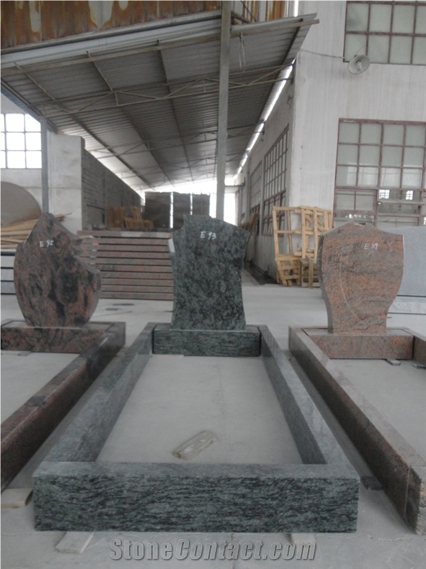 Customized Granite Tombstone