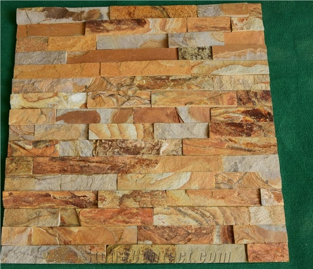 Flamed Csutomized Slate Cultured Stone