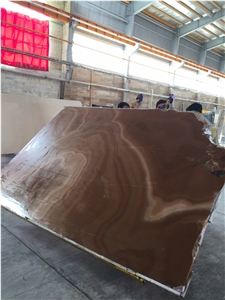 Chocolate Onyx Tiles & Slabs, Brown Polished Flooring Tiles, Walling Tiles