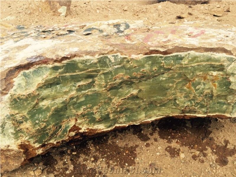 Dark Green Onyx Blocks