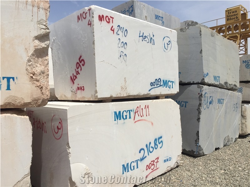 White Marble Blocks