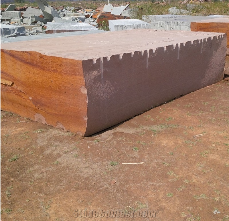 Red Sandstone Blocks