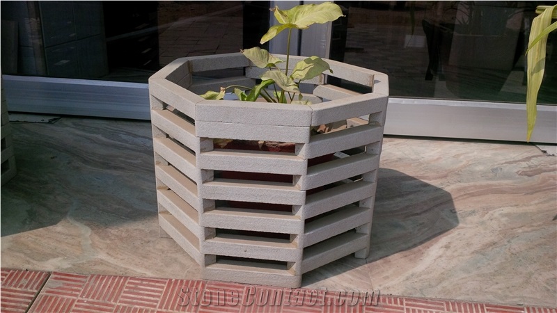 Sandstone Flower Pot Covers
