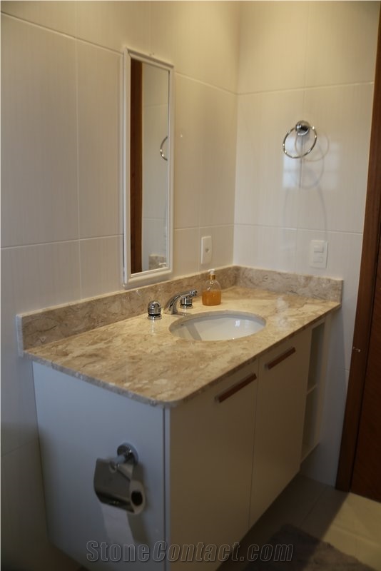 Bahia Travertine Bathroom Top