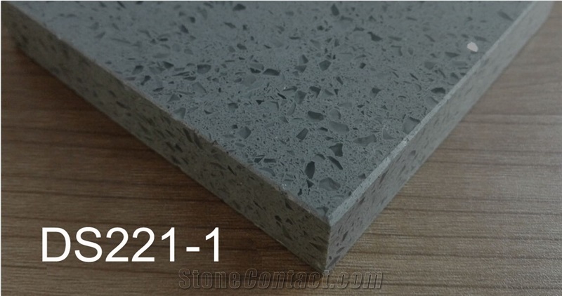 Grey Big Granule with Mirror Effect