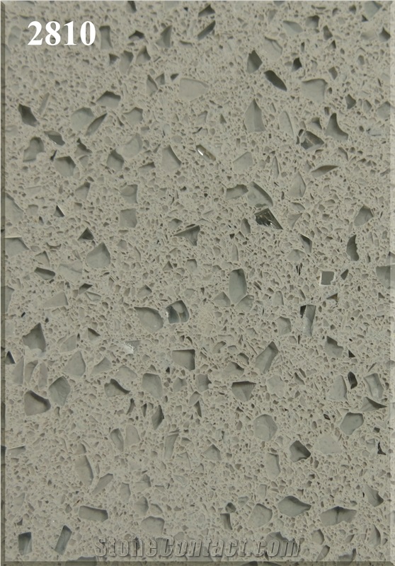 Grey Big Granule with Mirror Effect