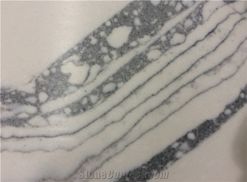 Quartz Stone Slab Surface Like Snow White